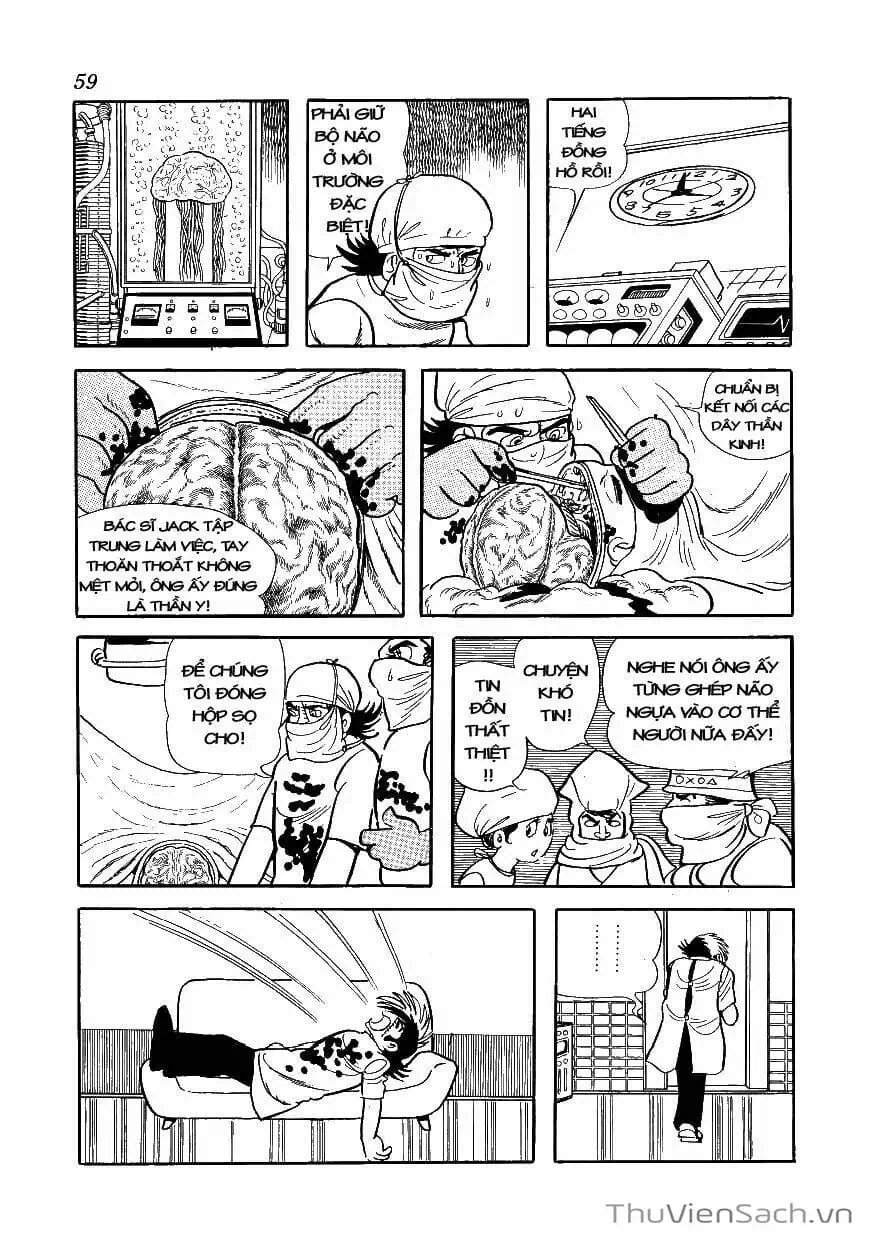 Truyện Tranh Bác Sĩ Quái Dị - Black Jack trang 3