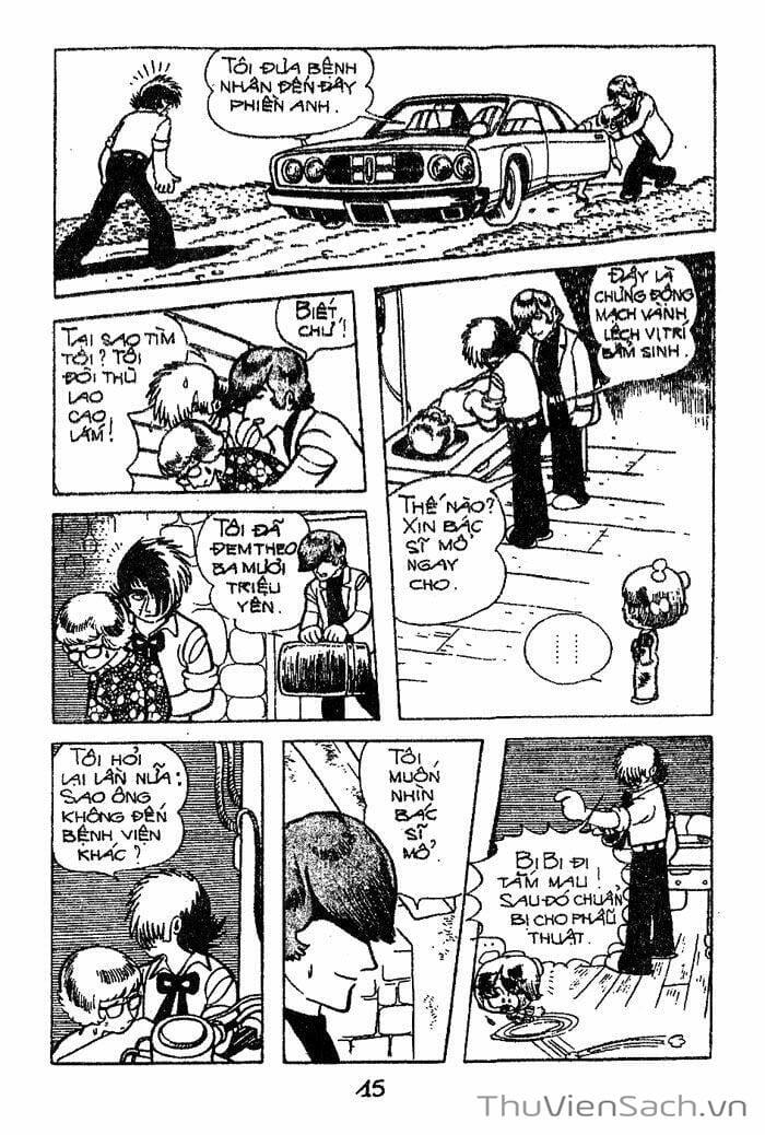 Truyện Tranh Bác Sĩ Quái Dị - Black Jack trang 3