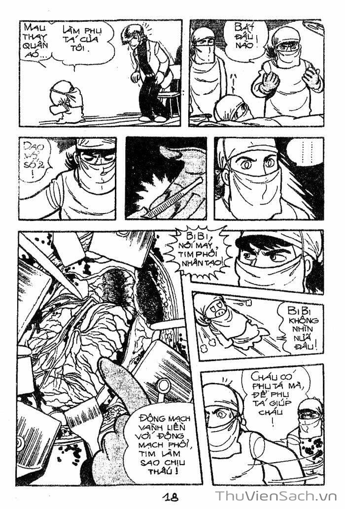 Truyện Tranh Bác Sĩ Quái Dị - Black Jack trang 3