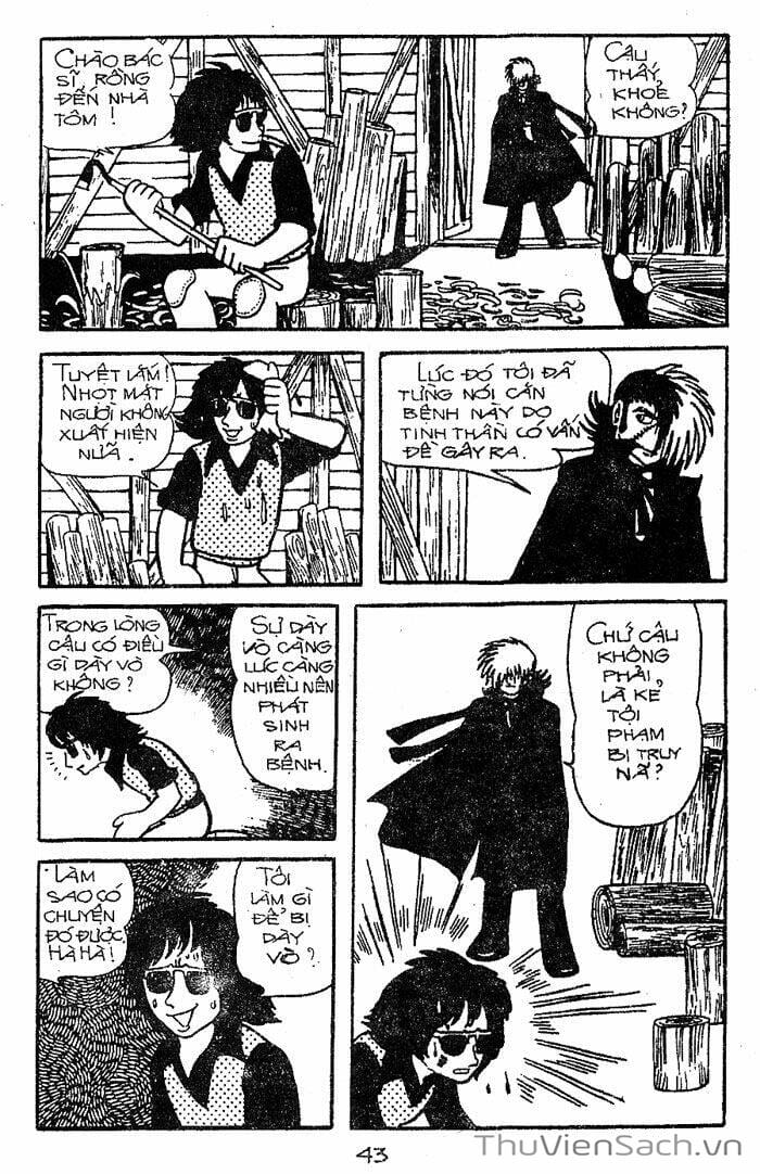 Truyện Tranh Bác Sĩ Quái Dị - Black Jack trang 3