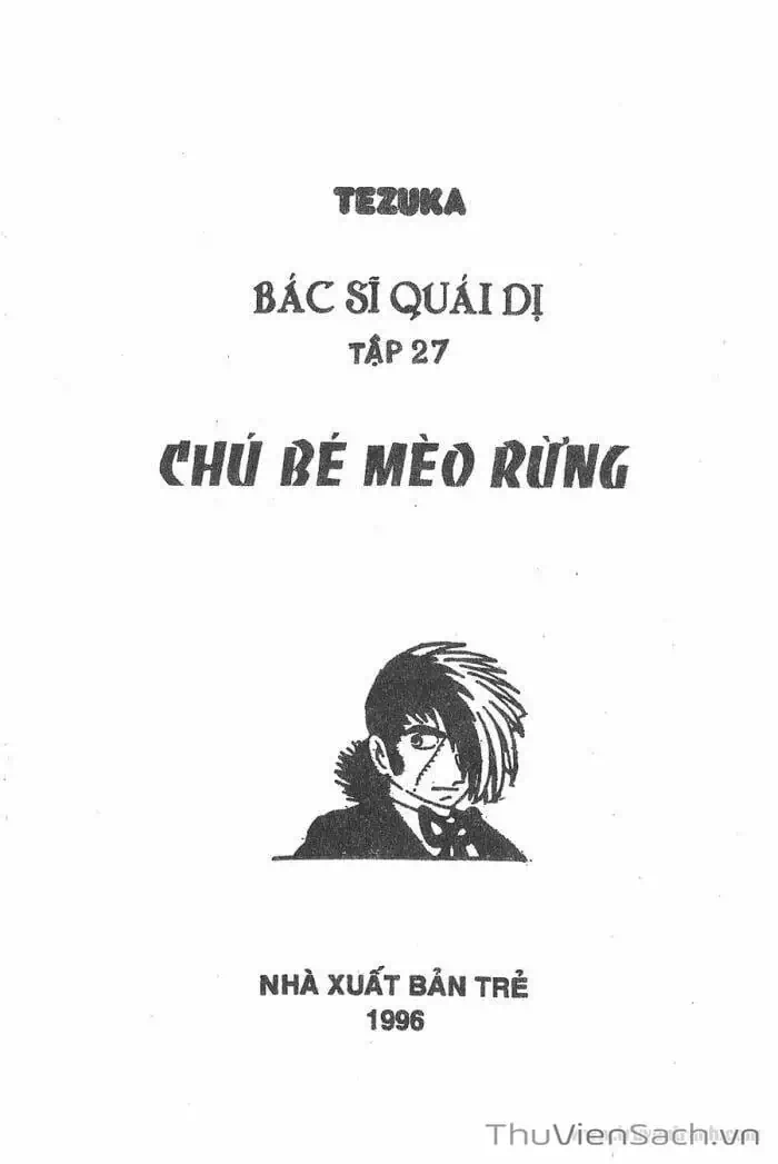 Truyện Tranh Bác Sĩ Quái Dị - Black Jack trang 3