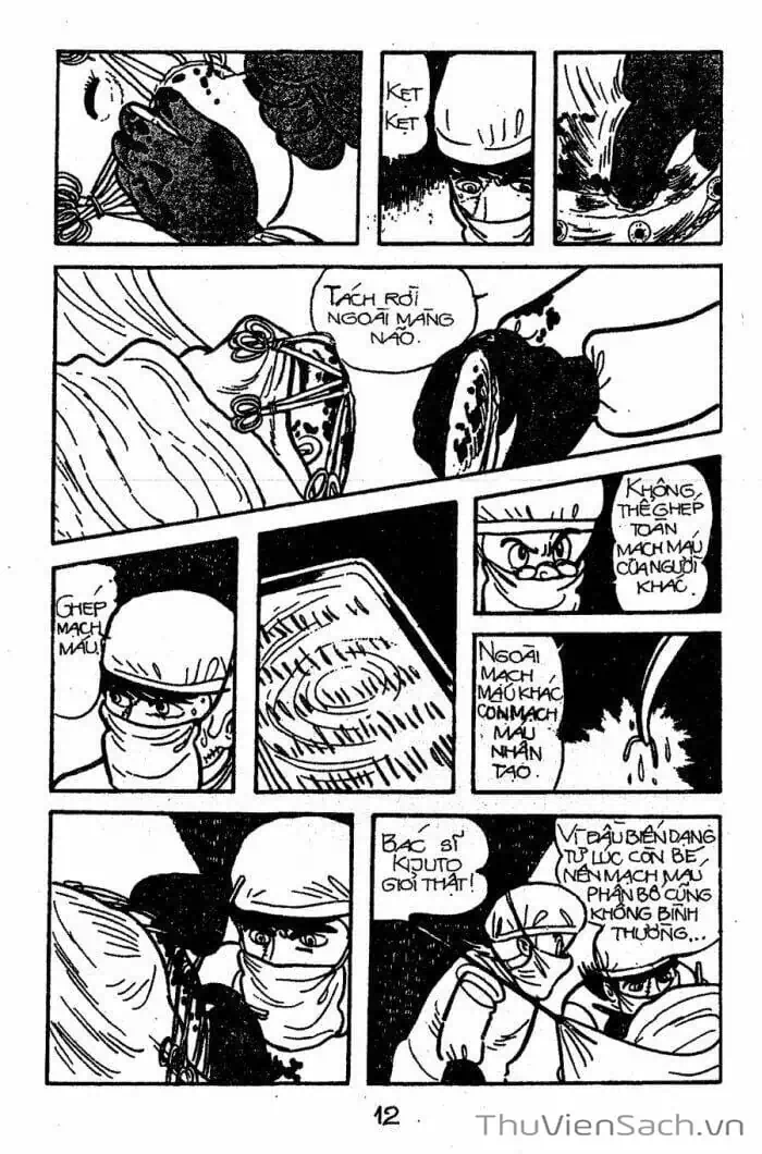 Truyện Tranh Bác Sĩ Quái Dị - Black Jack trang 3