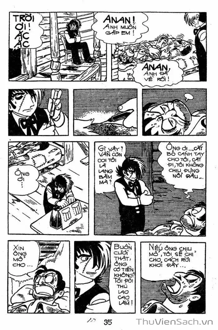 Truyện Tranh Bác Sĩ Quái Dị - Black Jack trang 3