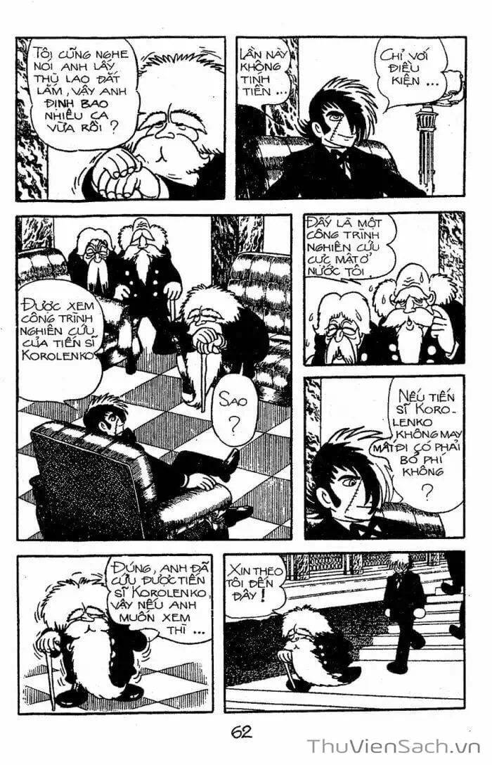 Truyện Tranh Bác Sĩ Quái Dị - Black Jack trang 3