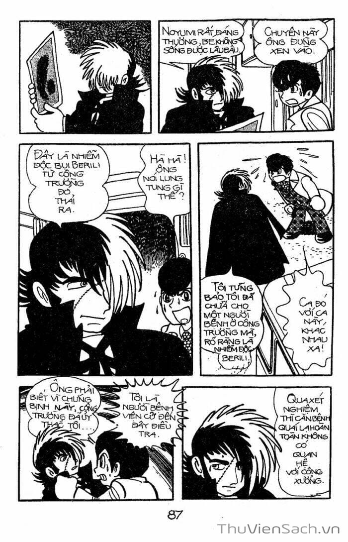 Truyện Tranh Bác Sĩ Quái Dị - Black Jack trang 3