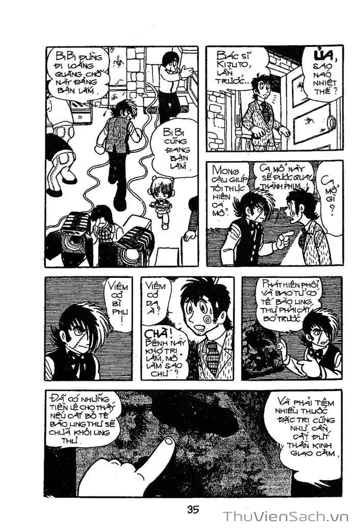 Truyện Tranh Bác Sĩ Quái Dị - Black Jack trang 3