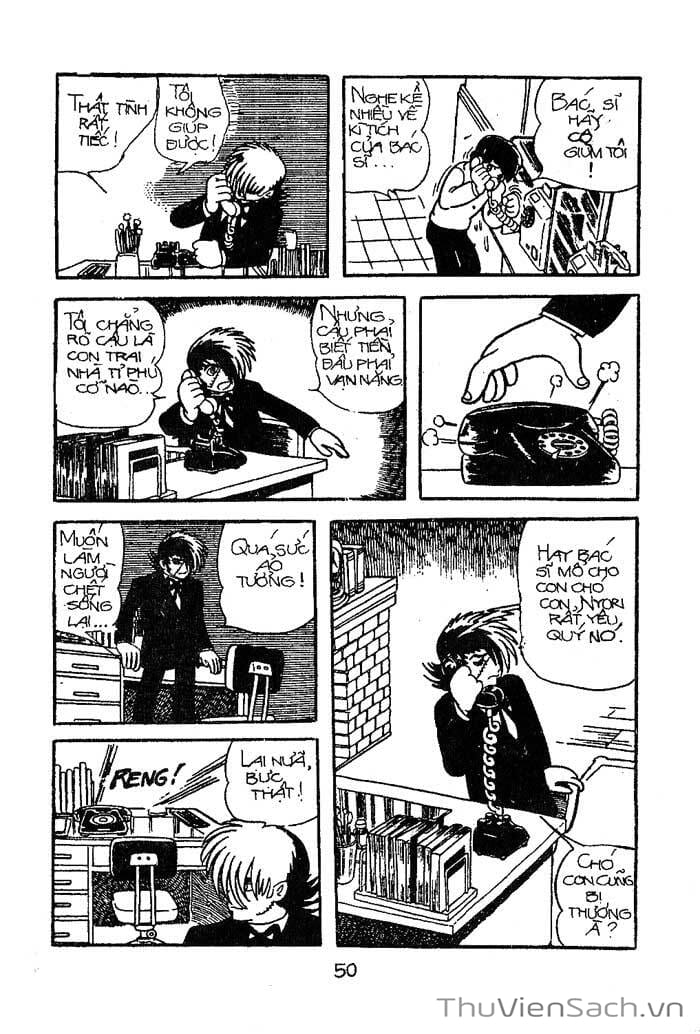 Truyện Tranh Bác Sĩ Quái Dị - Black Jack trang 3
