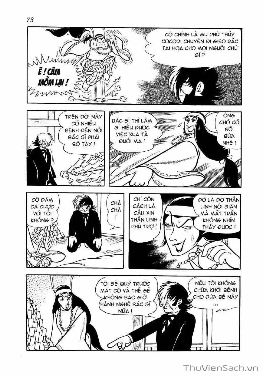 Truyện Tranh Bác Sĩ Quái Dị - Black Jack trang 3