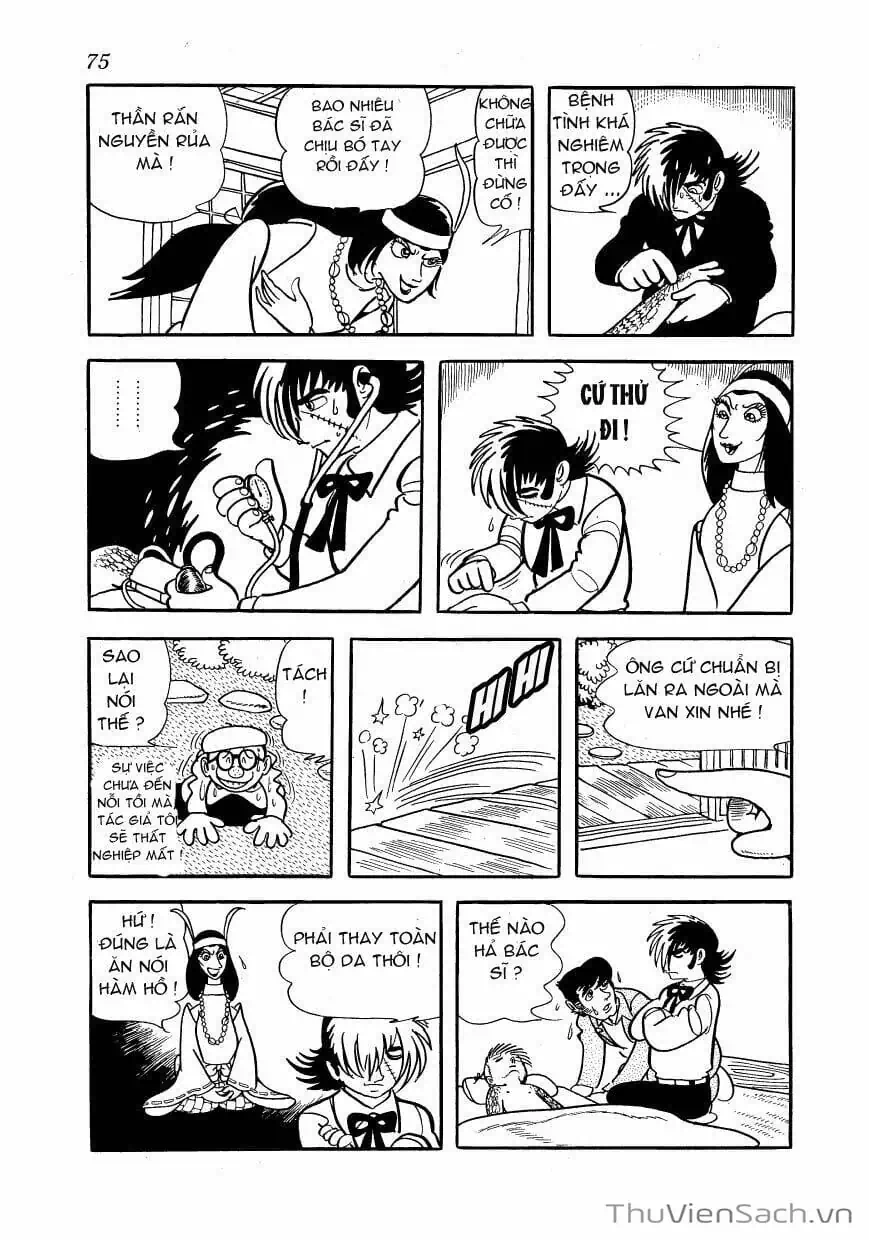 Truyện Tranh Bác Sĩ Quái Dị - Black Jack trang 3