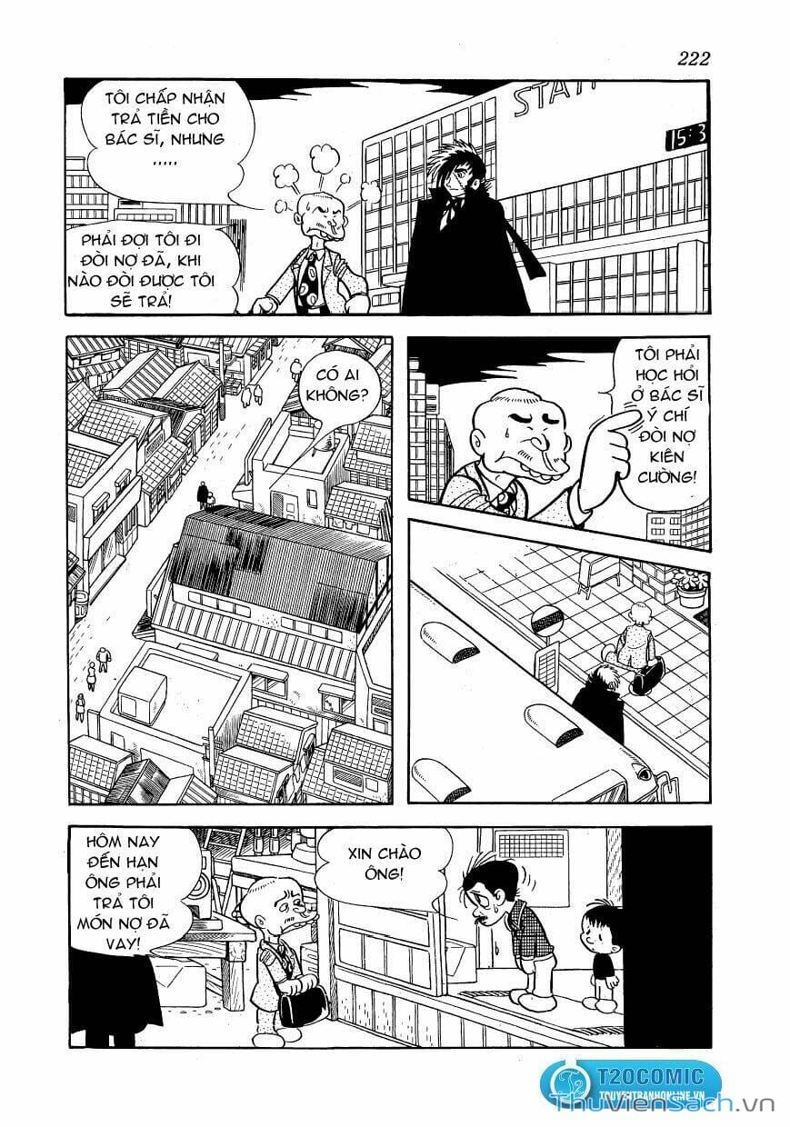 Truyện Tranh Bác Sĩ Quái Dị - Black Jack trang 3