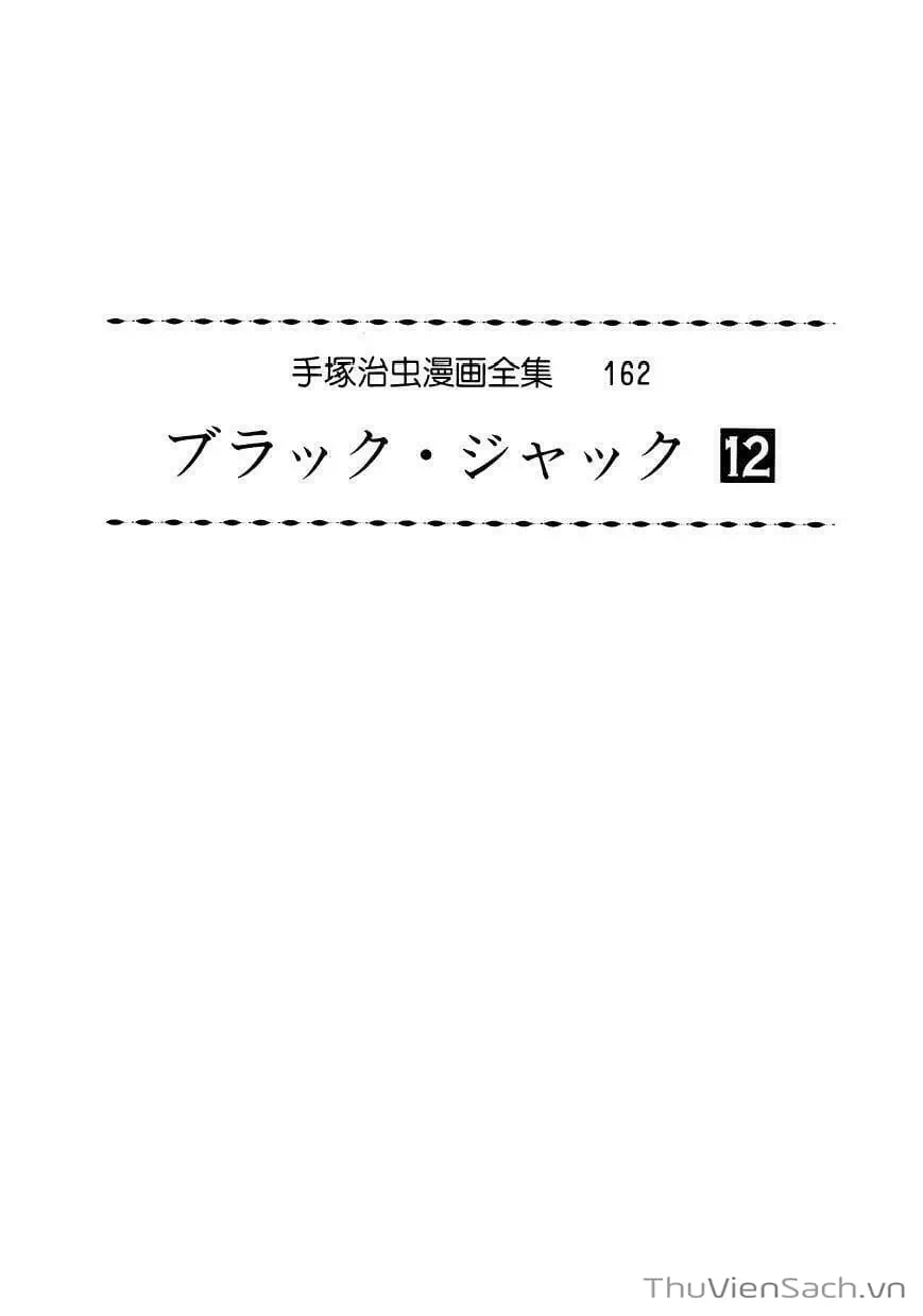 Truyện Tranh Bác Sĩ Quái Dị - Black Jack trang 3