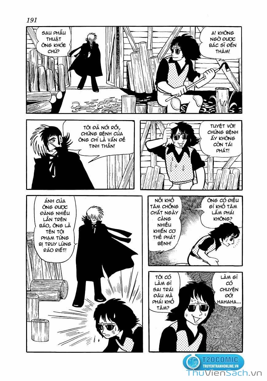 Truyện Tranh Bác Sĩ Quái Dị - Black Jack trang 3