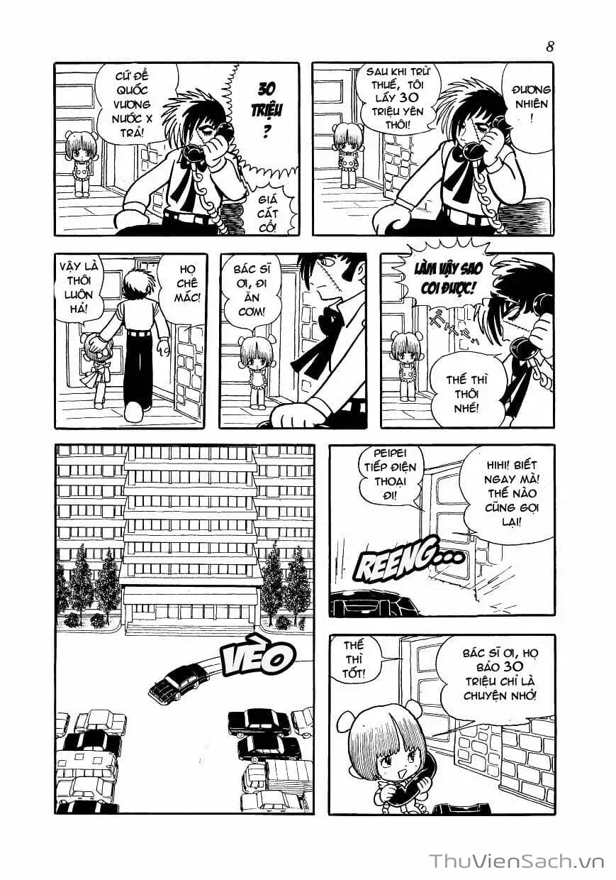 Truyện Tranh Bác Sĩ Quái Dị - Black Jack trang 3