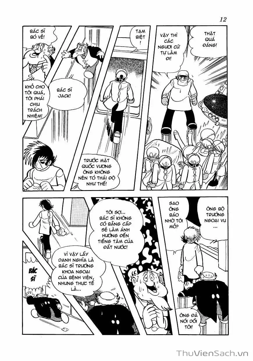 Truyện Tranh Bác Sĩ Quái Dị - Black Jack trang 3