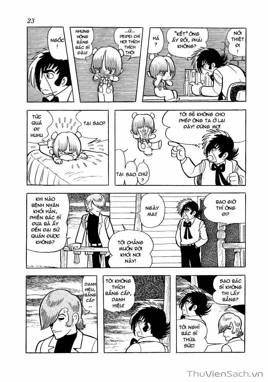 Truyện Tranh Bác Sĩ Quái Dị - Black Jack trang 3