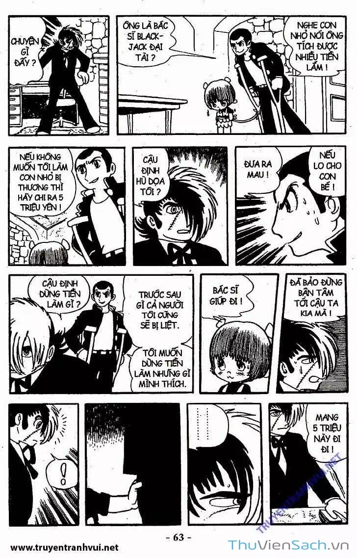 Truyện Tranh Bác Sĩ Quái Dị - Black Jack trang 3