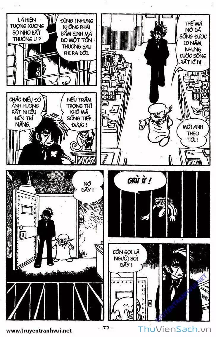 Truyện Tranh Bác Sĩ Quái Dị - Black Jack trang 3