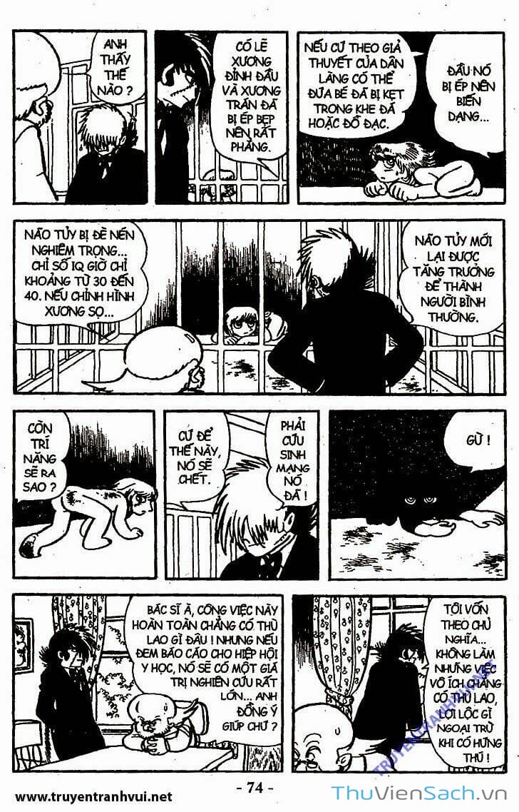 Truyện Tranh Bác Sĩ Quái Dị - Black Jack trang 3