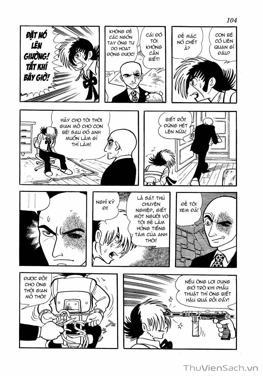 Truyện Tranh Bác Sĩ Quái Dị - Black Jack trang 3