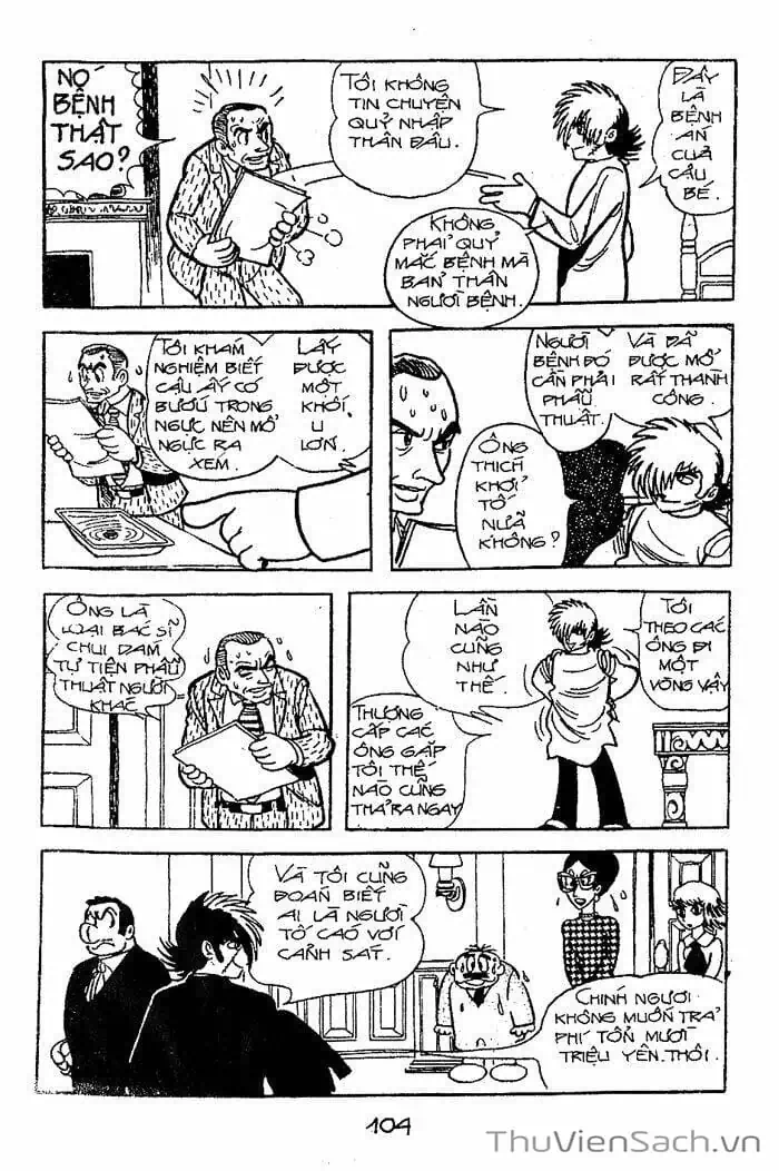 Truyện Tranh Bác Sĩ Quái Dị - Black Jack trang 3
