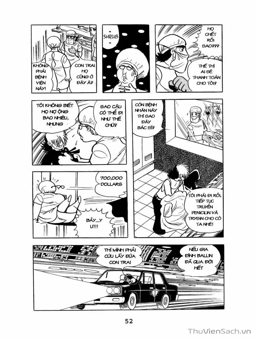 Truyện Tranh Bác Sĩ Quái Dị - Black Jack trang 3