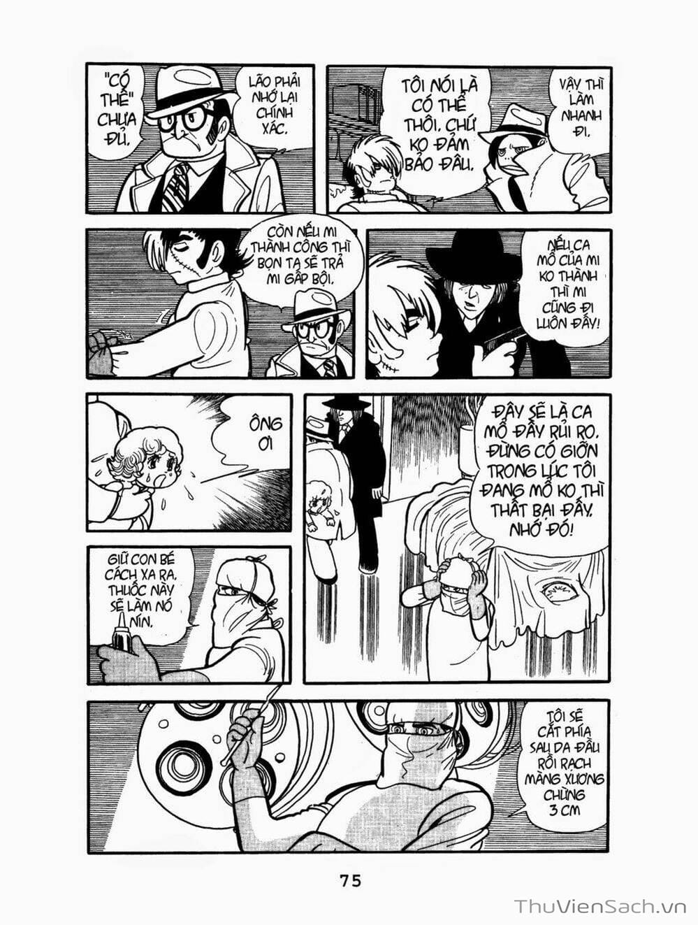 Truyện Tranh Bác Sĩ Quái Dị - Black Jack trang 3