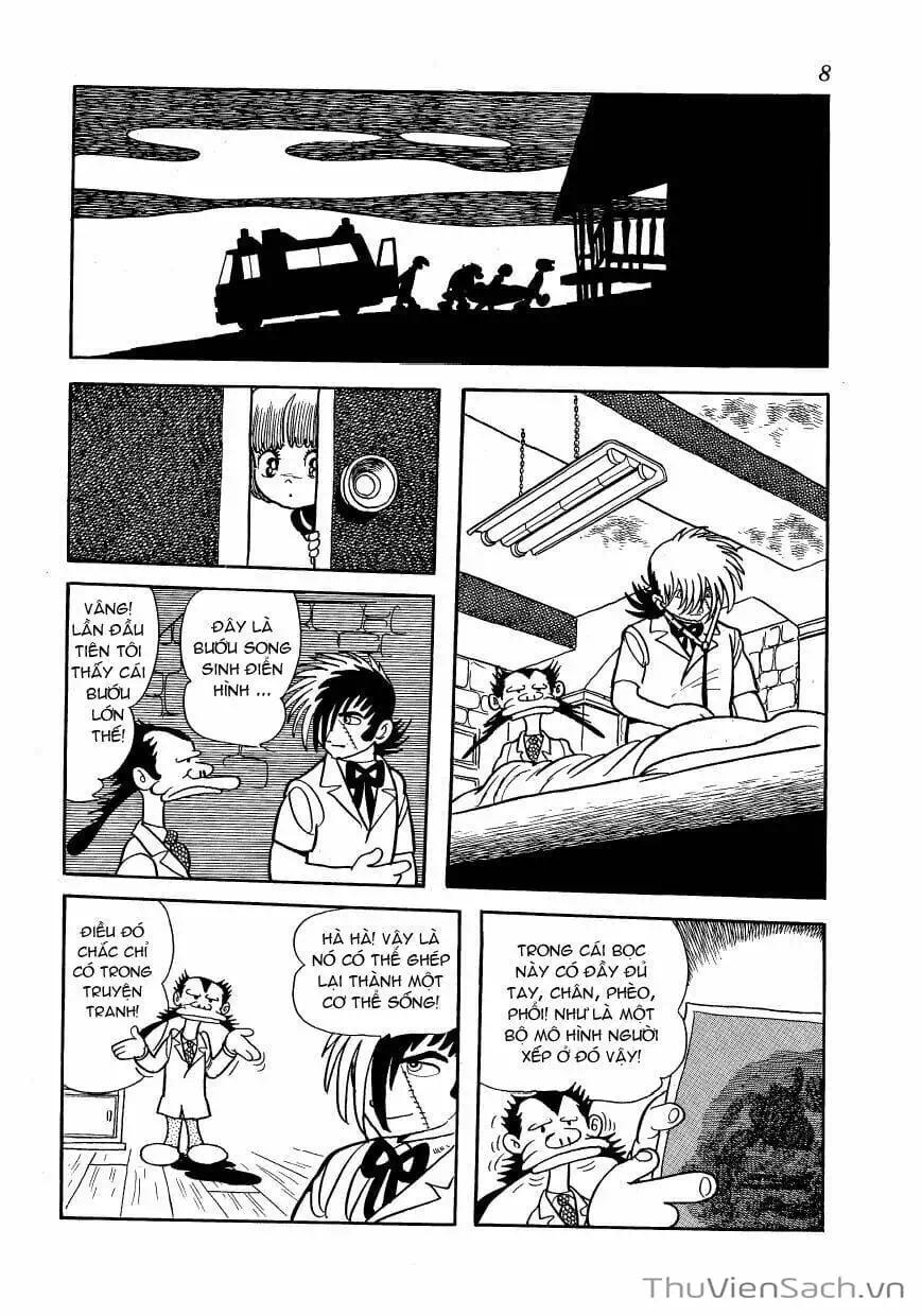 Truyện Tranh Bác Sĩ Quái Dị - Black Jack trang 3