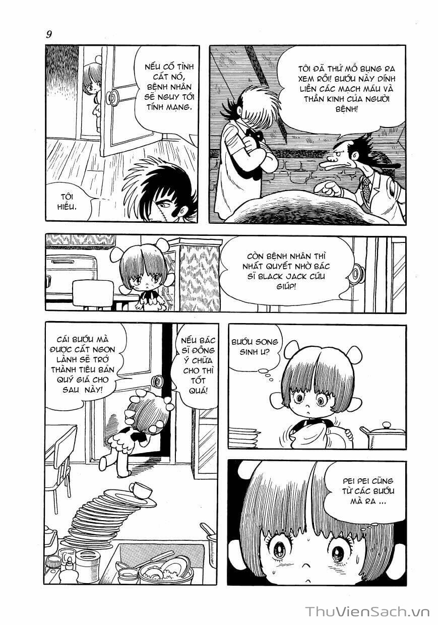 Truyện Tranh Bác Sĩ Quái Dị - Black Jack trang 3