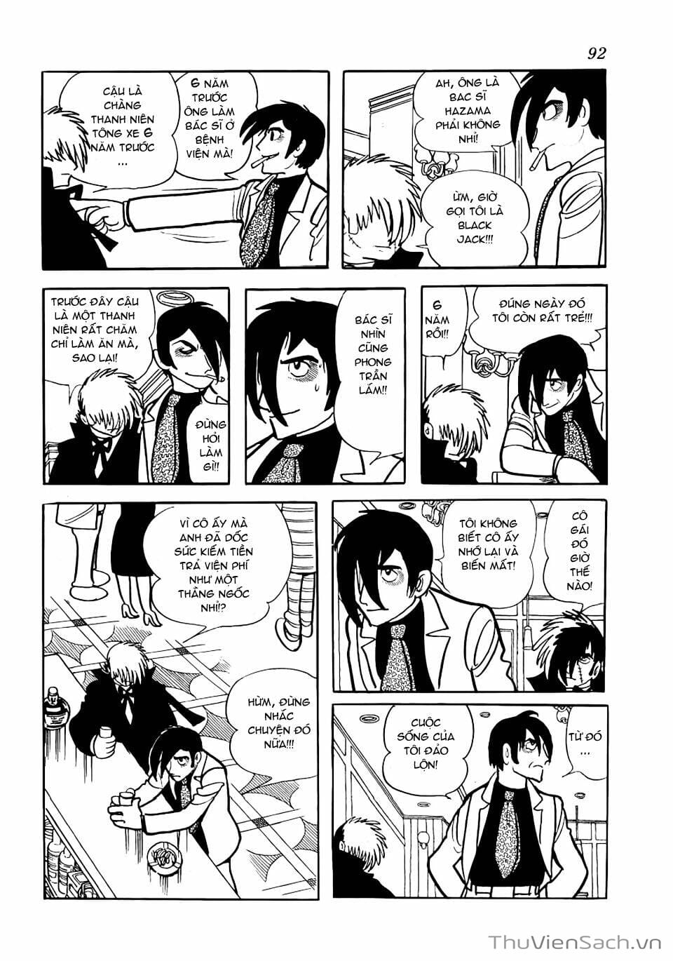 Truyện Tranh Bác Sĩ Quái Dị - Black Jack trang 3