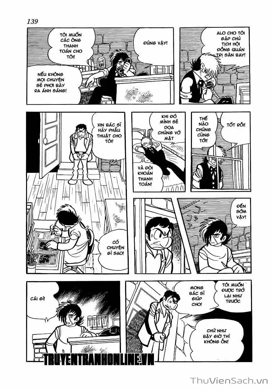 Truyện Tranh Bác Sĩ Quái Dị - Black Jack trang 3