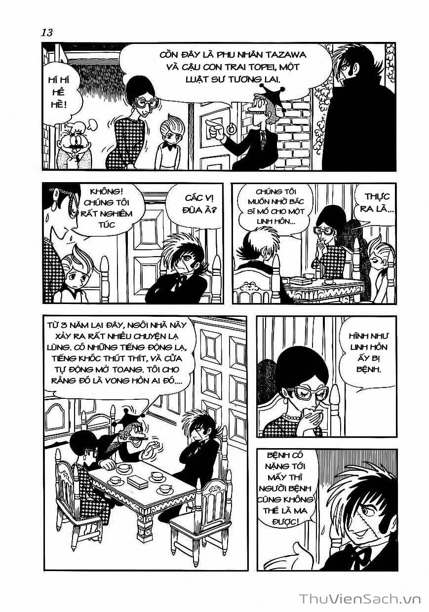 Truyện Tranh Bác Sĩ Quái Dị - Black Jack trang 3