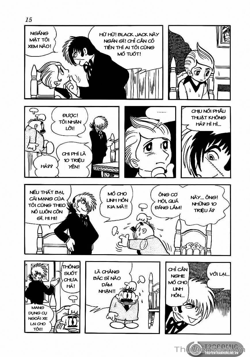 Truyện Tranh Bác Sĩ Quái Dị - Black Jack trang 3