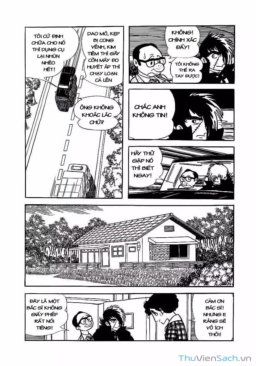 Truyện Tranh Bác Sĩ Quái Dị - Black Jack trang 3