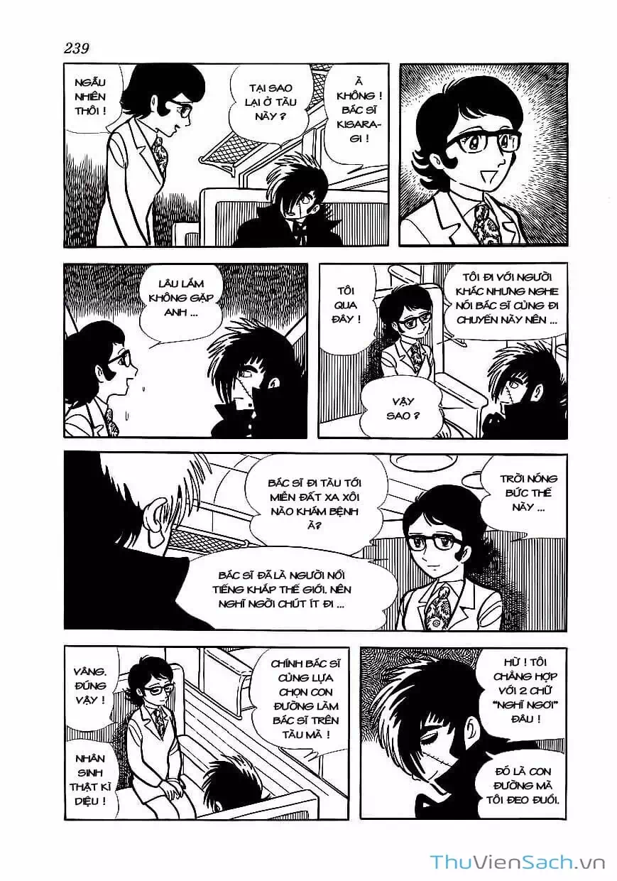 Truyện Tranh Bác Sĩ Quái Dị - Black Jack trang 3