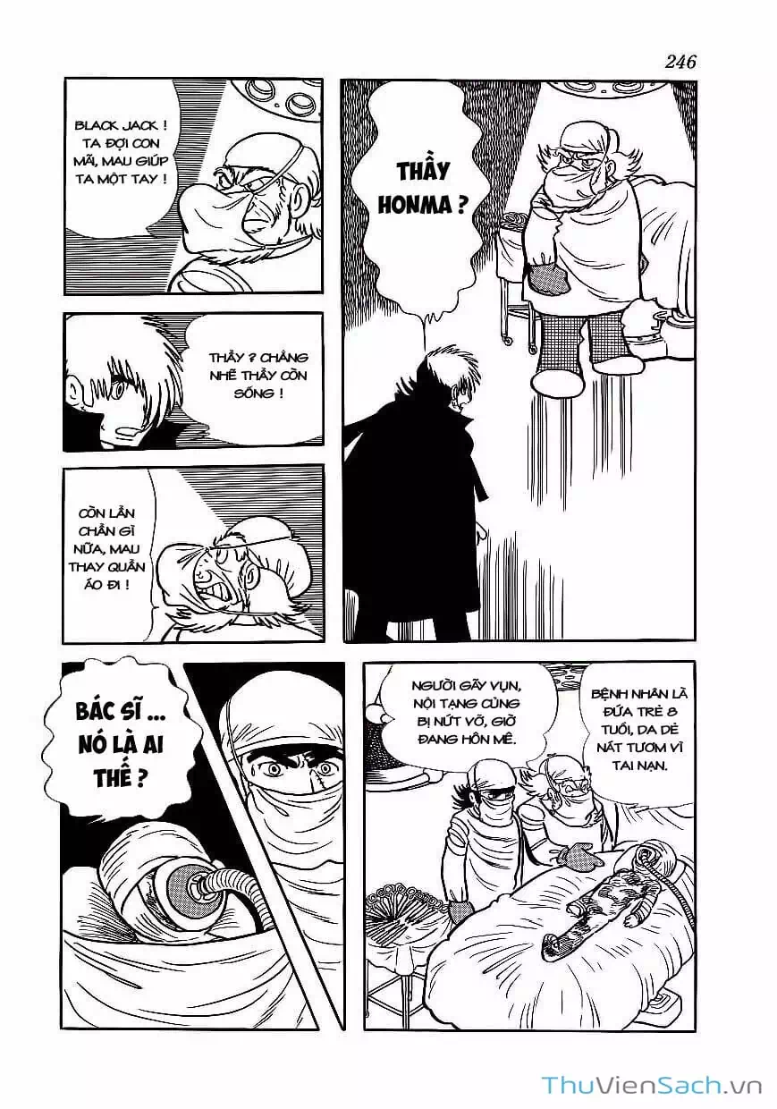 Truyện Tranh Bác Sĩ Quái Dị - Black Jack trang 3
