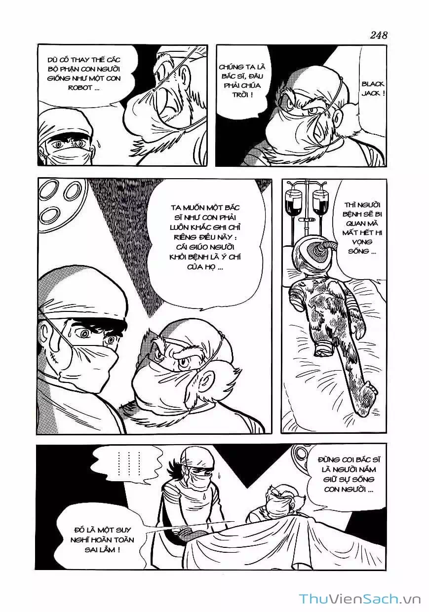 Truyện Tranh Bác Sĩ Quái Dị - Black Jack trang 3