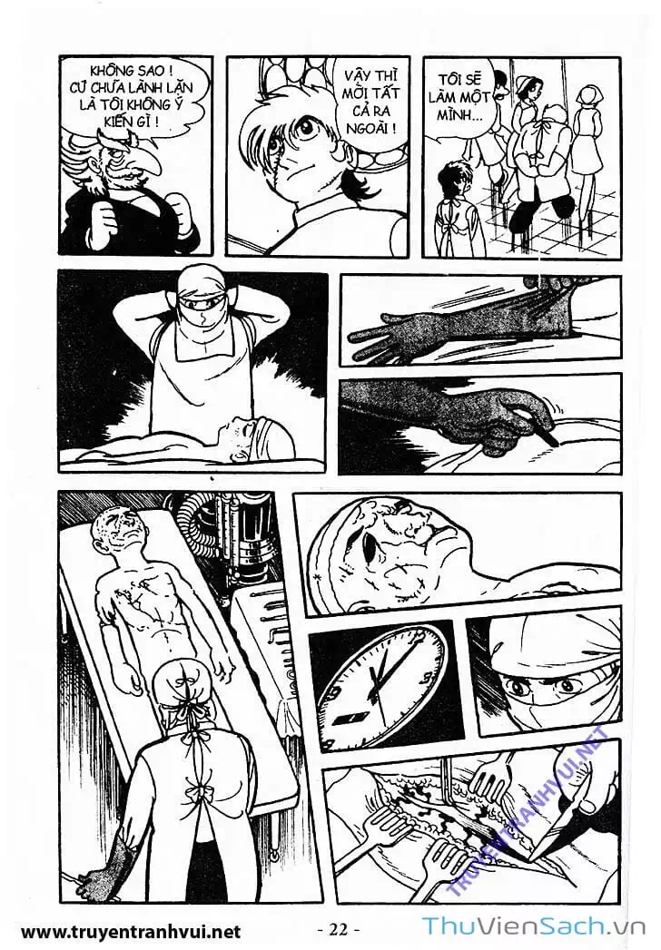 Truyện Tranh Bác Sĩ Quái Dị - Black Jack trang 3