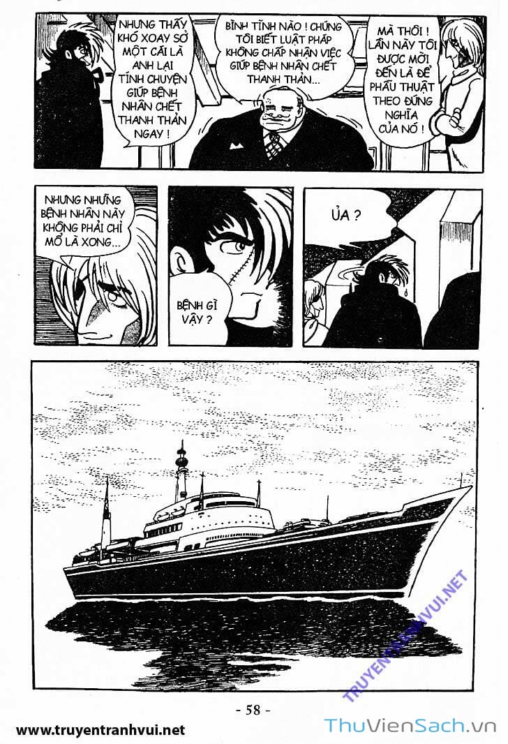 Truyện Tranh Bác Sĩ Quái Dị - Black Jack trang 3