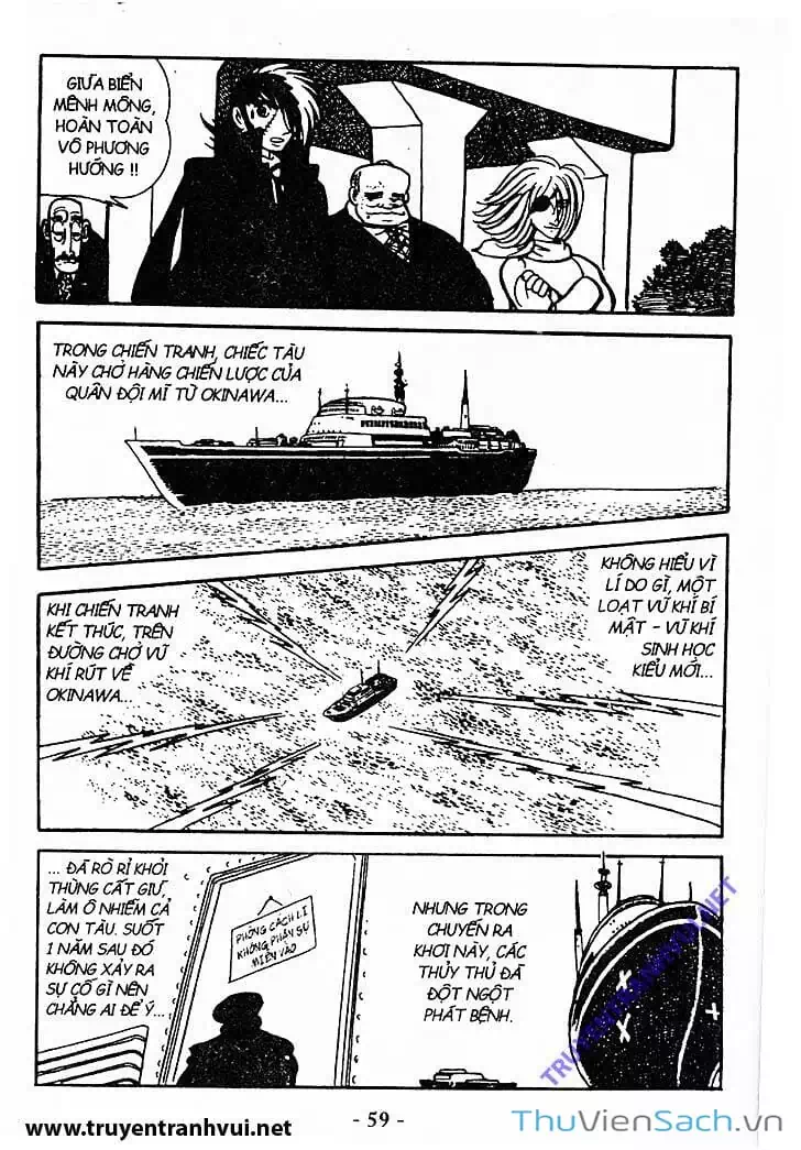 Truyện Tranh Bác Sĩ Quái Dị - Black Jack trang 3