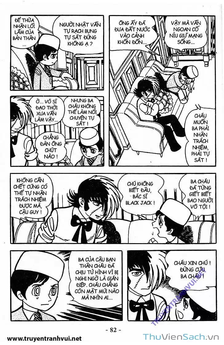Truyện Tranh Bác Sĩ Quái Dị - Black Jack trang 3