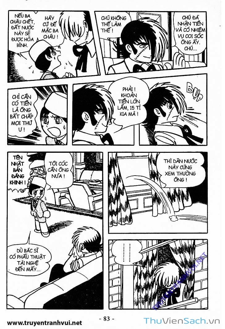 Truyện Tranh Bác Sĩ Quái Dị - Black Jack trang 3