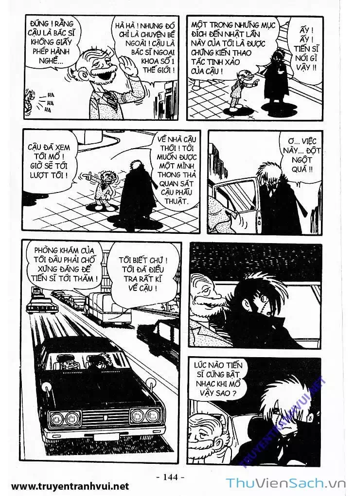 Truyện Tranh Bác Sĩ Quái Dị - Black Jack trang 3