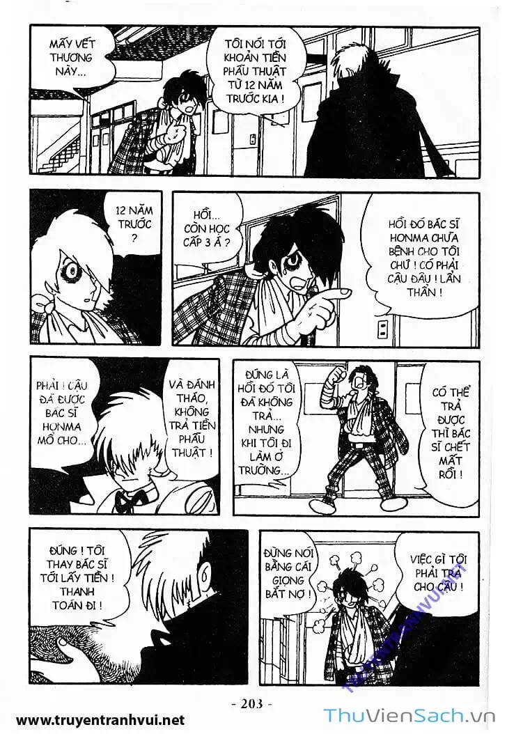 Truyện Tranh Bác Sĩ Quái Dị - Black Jack trang 3