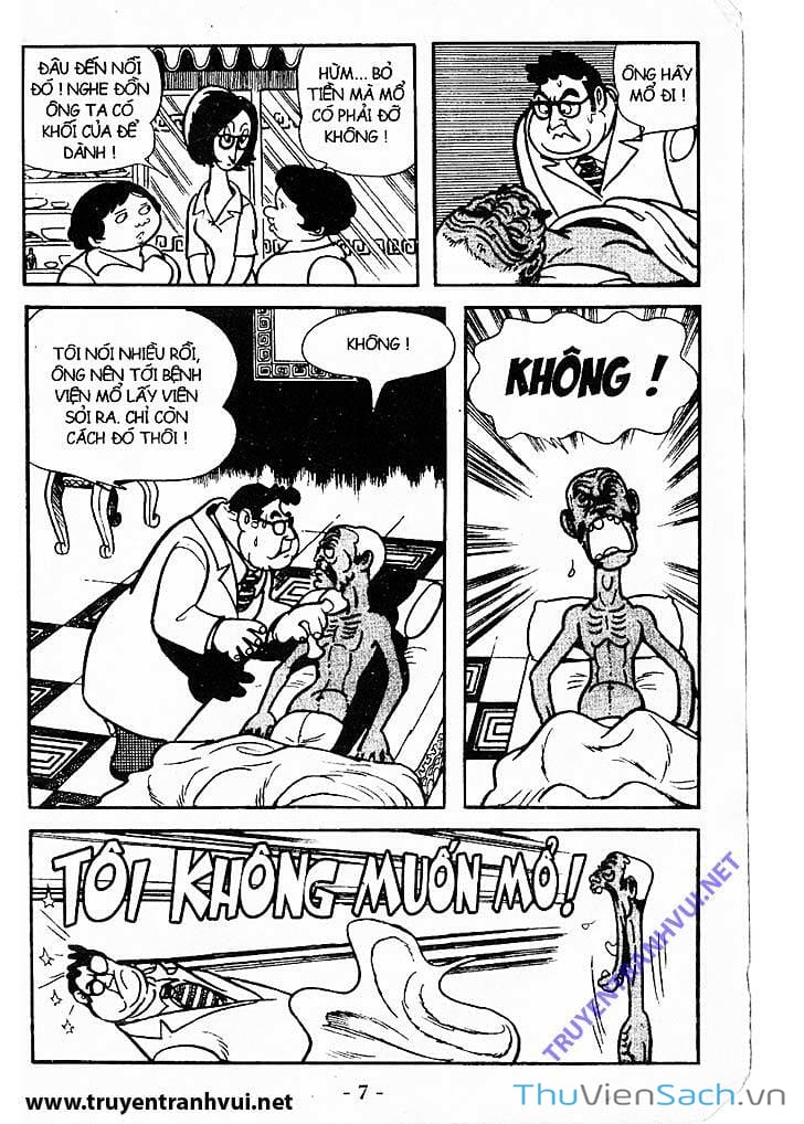 Truyện Tranh Bác Sĩ Quái Dị - Black Jack trang 3