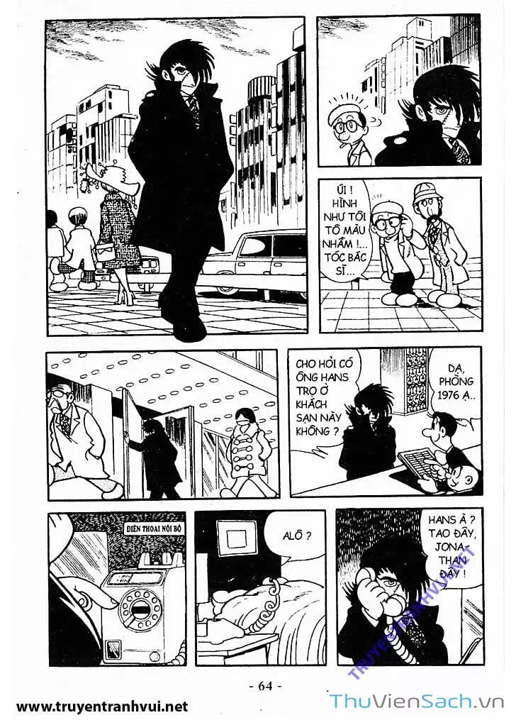 Truyện Tranh Bác Sĩ Quái Dị - Black Jack trang 3