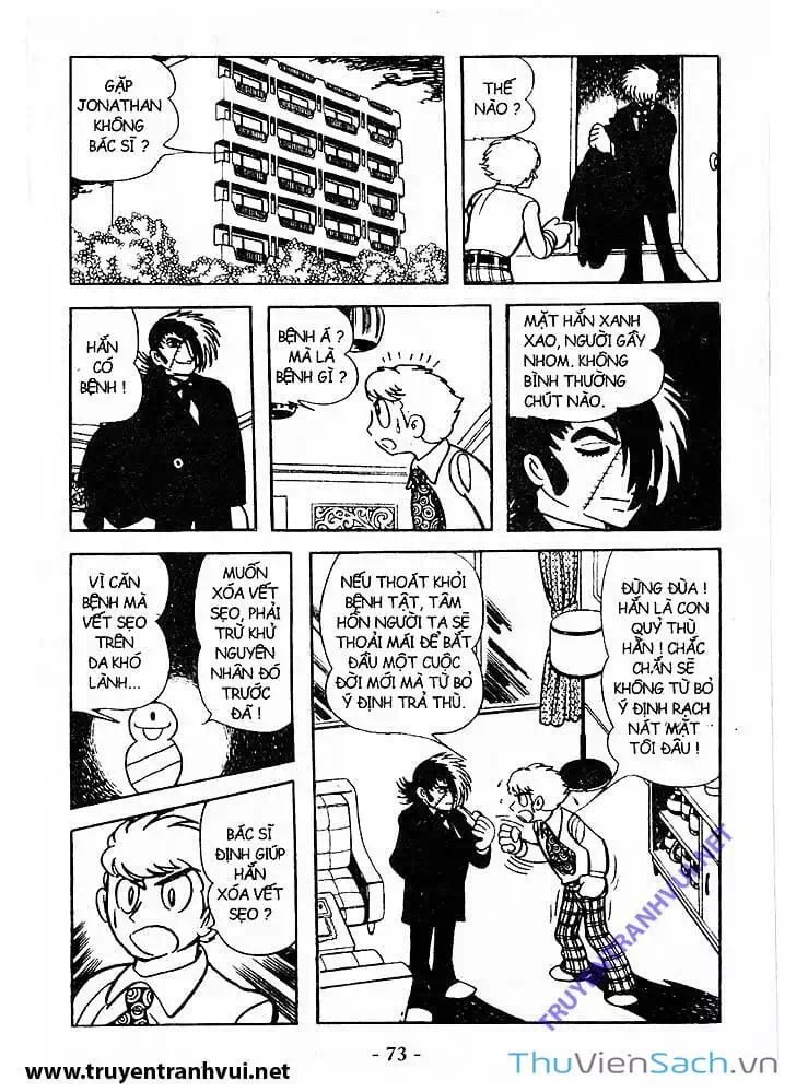 Truyện Tranh Bác Sĩ Quái Dị - Black Jack trang 3