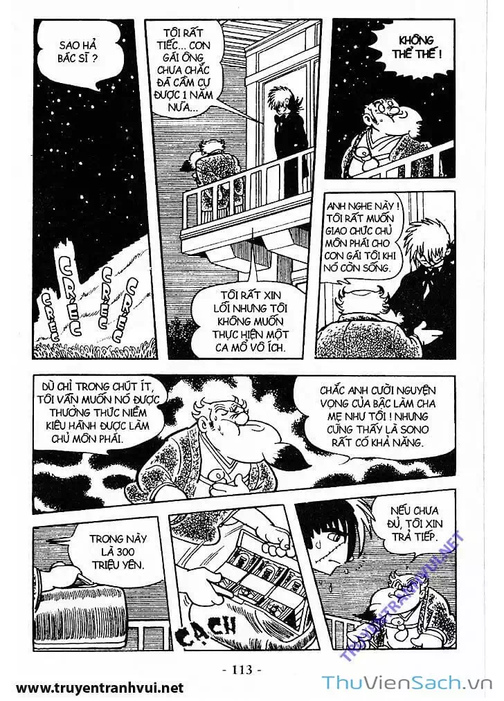 Truyện Tranh Bác Sĩ Quái Dị - Black Jack trang 3