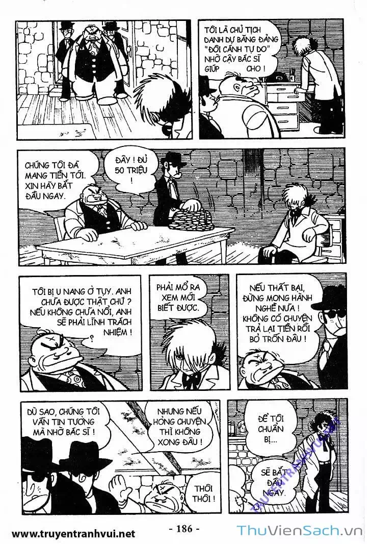 Truyện Tranh Bác Sĩ Quái Dị - Black Jack trang 3
