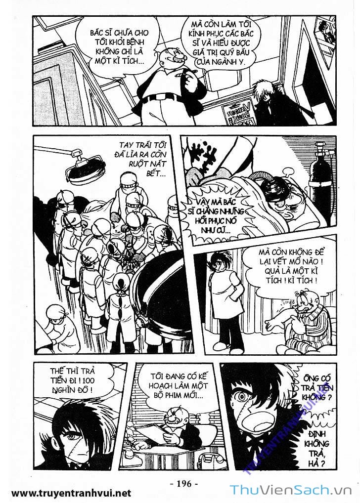 Truyện Tranh Bác Sĩ Quái Dị - Black Jack trang 3
