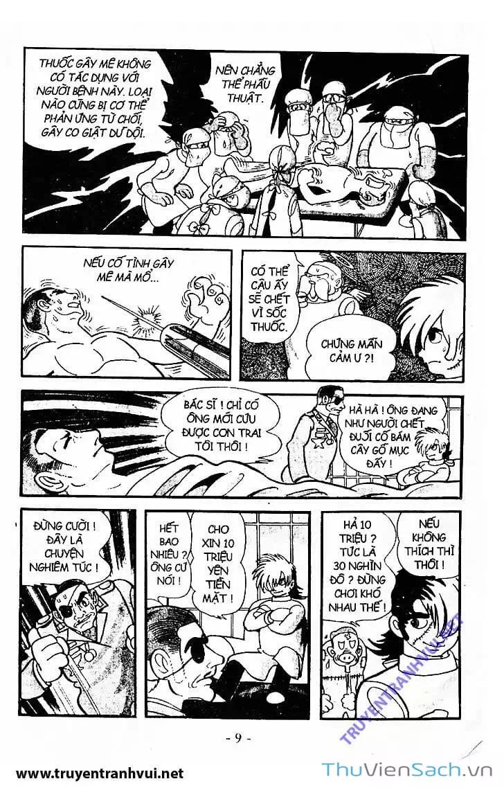 Truyện Tranh Bác Sĩ Quái Dị - Black Jack trang 3